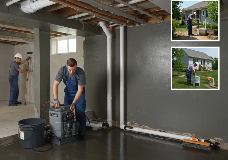 Basement Waterproofing and Flood Prevention process in Calcutta, OH